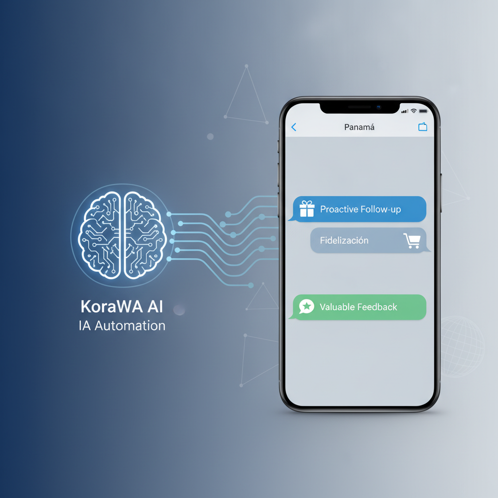 Automatización IA del Seguimiento Postventa en WhatsApp: Fideliza y Recompra con KoraWA AI - Automatización IA del Seguimiento Postventa en WhatsApp para Fidelización y Recompra