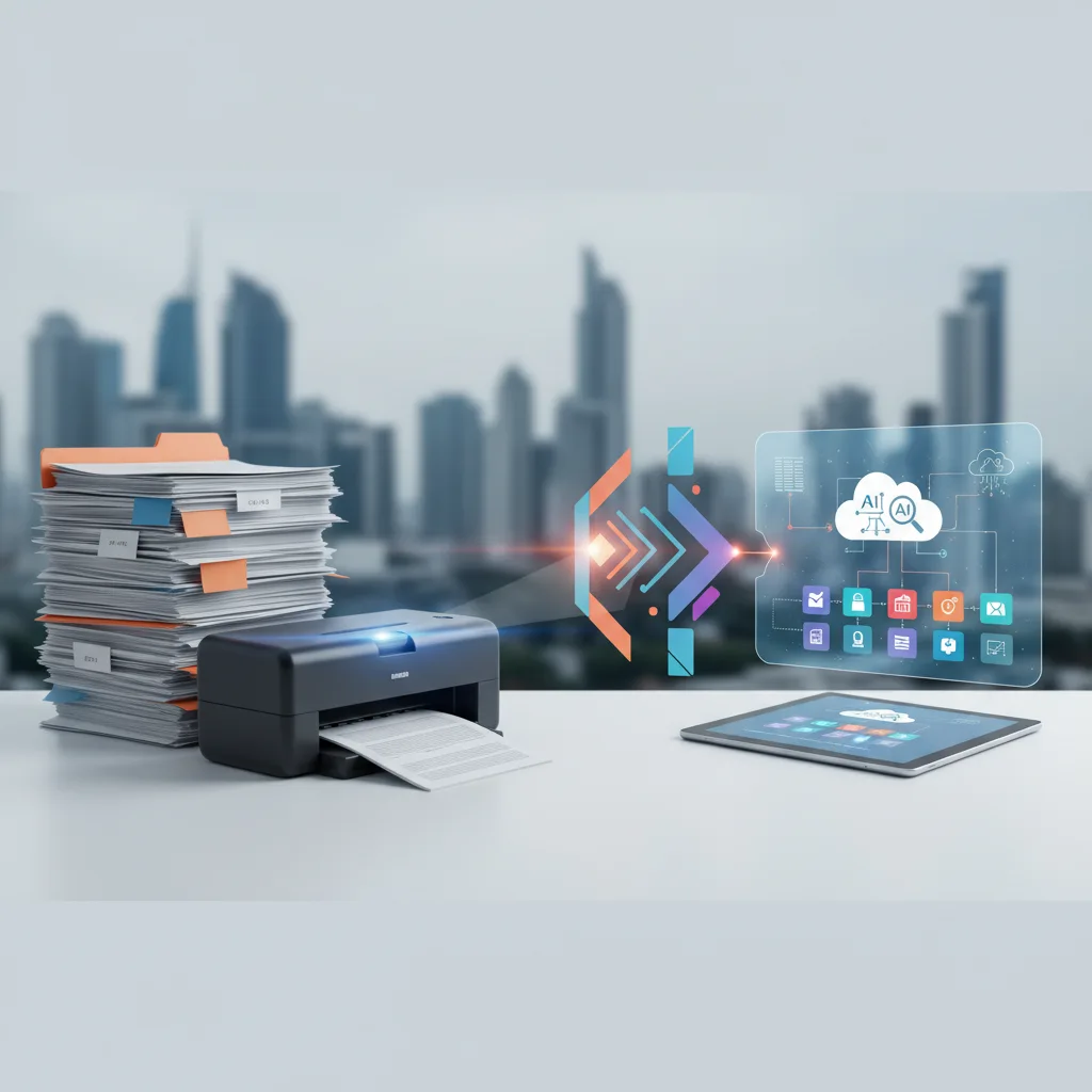 Software para Digitalizar Expedientes y Documentos en Papel en Panamá: Más Allá del Escáner, Hacia la Eficiencia Real
